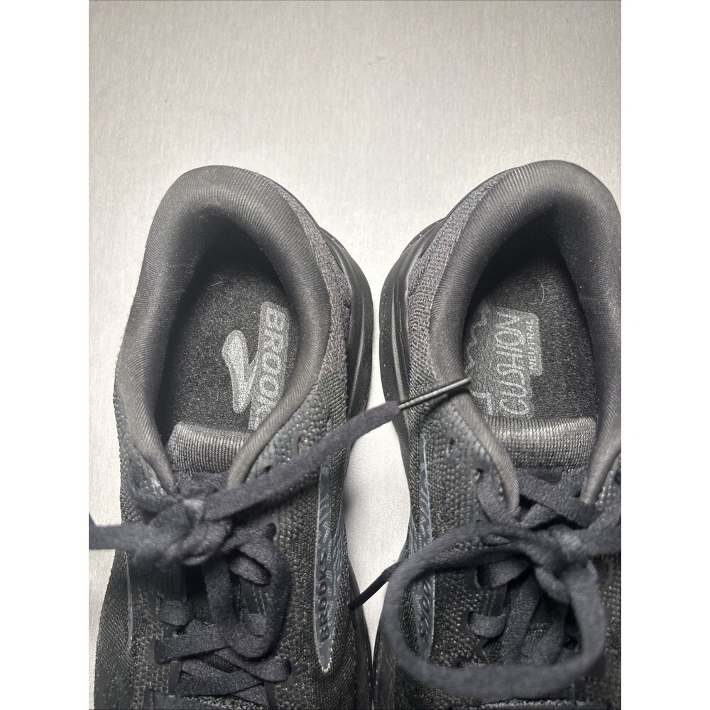Brooks Ghost 16 Womens Size 6 Triple Black Running Shoes Sneakers 1204071B020 - Picture 12 of 14